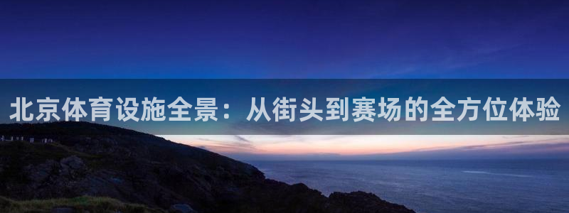 意昂4娱乐首页官网下载：北京体育设施全景：从街头到赛