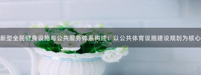 意昂4科技：新型全民健身设施与公共服务体系构建：以公