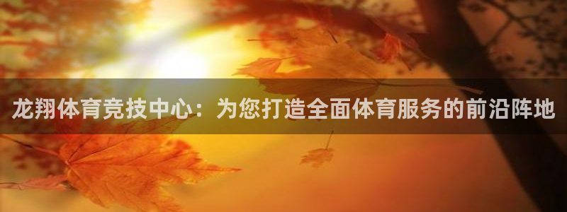 意昂体育4招商电话是多少啊：龙翔体育竞技中心：为您打
