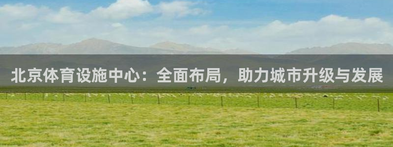 意昂4娱乐网站：北京体育设施中心：全面布局，助力城市升级与发