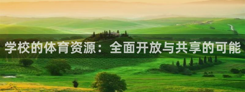 意昂体育4平台APP：学校的体育资源：全面开放与共享的可能
